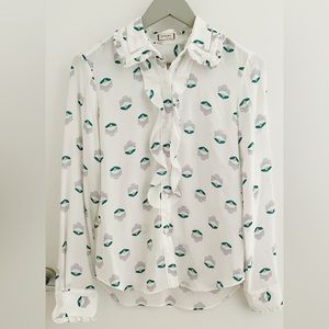 Aritzia Sunday Best Floral Blouse